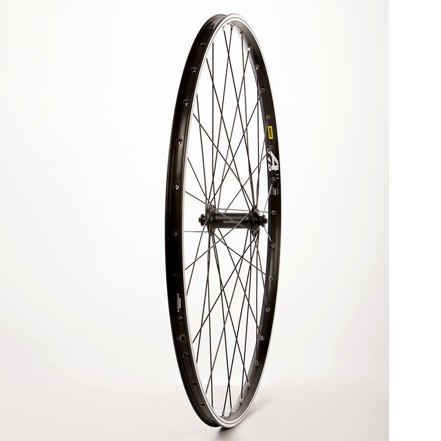 Wheel Shop - Touring - 700C - Mavic A119 Black/Sapim Leader Black Wheels _ Unite - B1keparts.com