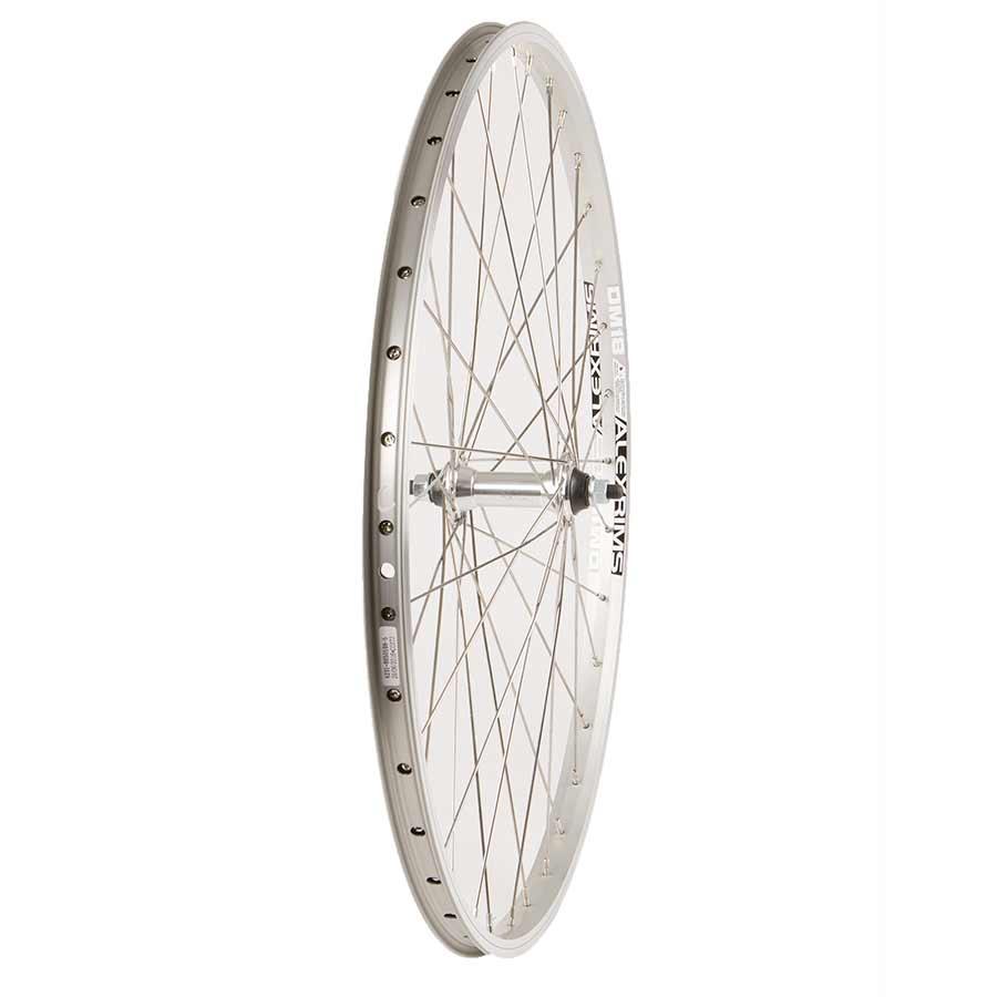 Wheel Shop - Double Wall - 26" - Alex DM18 Silver/Stainless Silver Wheels _ Unite - B1keparts.com