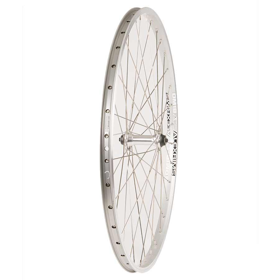 Wheel Shop - Double Wall - 26" - Alex DM18 Silver/Stainless Silver Wheels _ Unite - B1keparts.com
