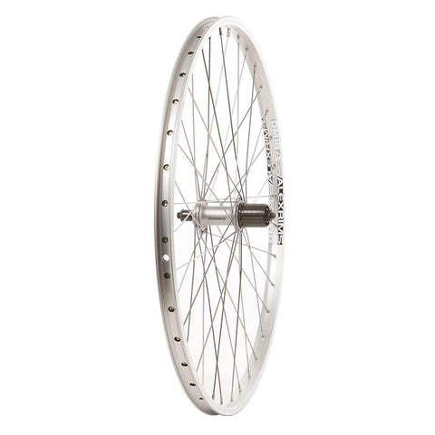 Wheel Shop - Double Wall - 26" - Alex DM18 Silver/Stainless Silver Wheels _ Unite - B1keparts.com Wheel Shop - Double Wall - 26" - Alex DM18 Silver/Stainless Silver Wheels _ Unite - B1keparts.com
