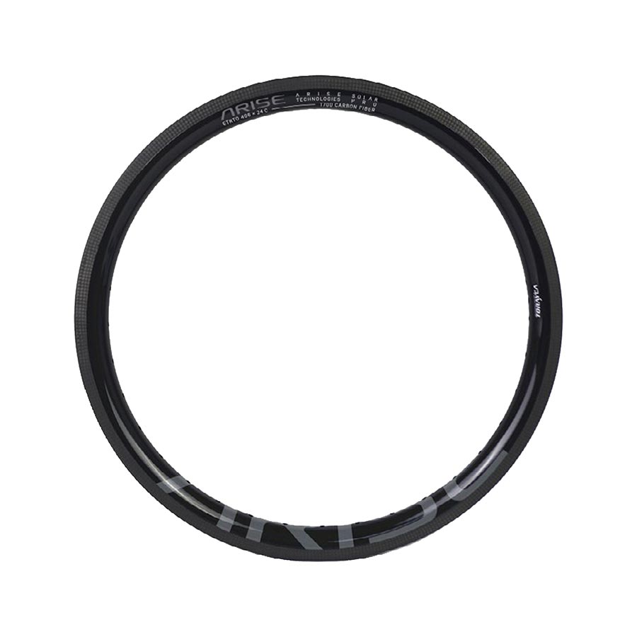 ARISE, Solar Pro, Rim, 20'', Holes: 36, Front, Black