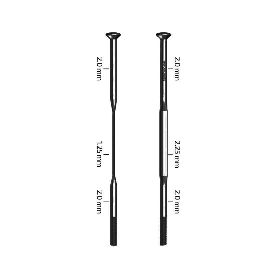 Zipp - CX-Sprint Straight Pull Black Spokes _ Unite - B1keparts.com