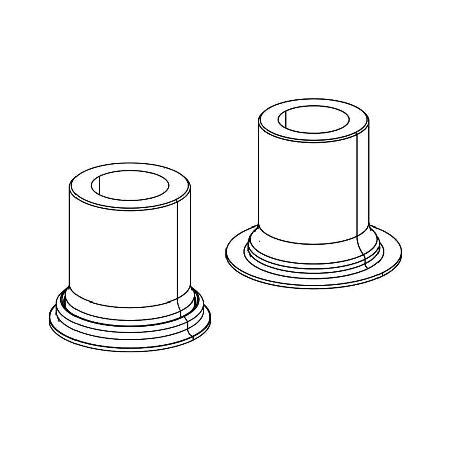 Zipp - ZM2 SL Rear End Caps Hub/Rim Parts and Accessories _ Unite - B1keparts.com