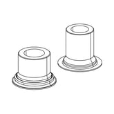 Zipp - ZM2 SL Rear End Caps Hub/Rim Parts and Accessories _ Unite - B1keparts.com