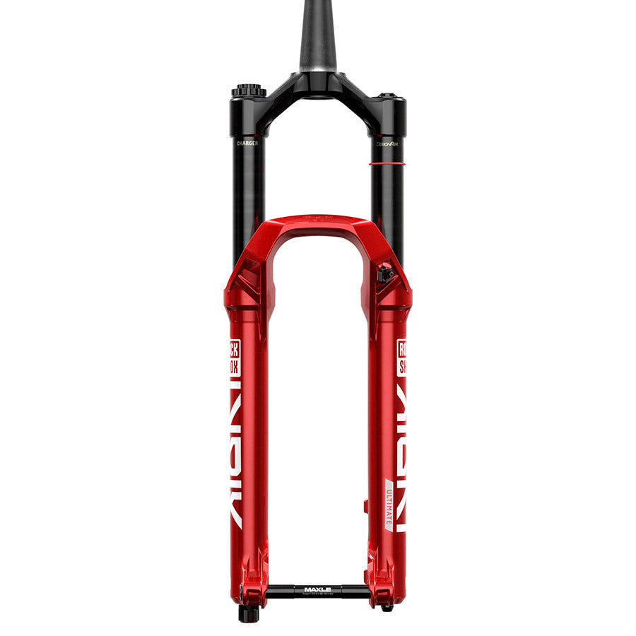 RockShox, Lyrik Ultimate D2, Suspension Fork, 27.5'', DebonAir+ W/ButterCups, 160mm, 1-1/8''-1.5'', 15x110mm TA, Rake: 44mm, Red
