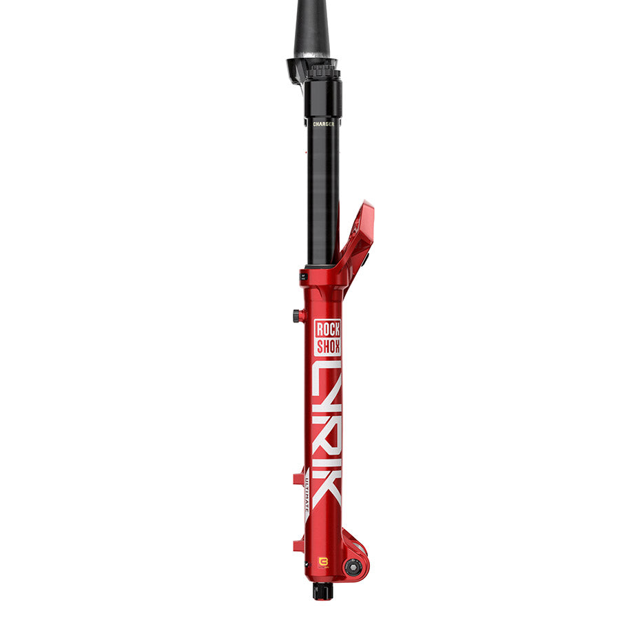 RockShox, Lyrik Ultimate D2, Suspension Fork, 27.5'', DebonAir+ W/ButterCups, 160mm, 1-1/8''-1.5'', 15x110mm TA, Rake: 44mm, Red