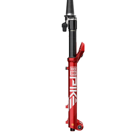 RockShox, Pike Ult Flight Attendant A3, Suspension Fork, 29'', DebonAir+ W/ButterCups, 140mm, 1-1/8''-1.5'', 15x110mm TA, Rake: 44mm, Red, Remote: Sold Separately RockShox, Pike Ult Flight Attendant A3, Suspension Fork, 29'', DebonAir+ W/ButterCups, 140mm, 1-1/8''-1.5'', 15x110mm TA, Rake: 44mm, Red, Remote: Sold Separately