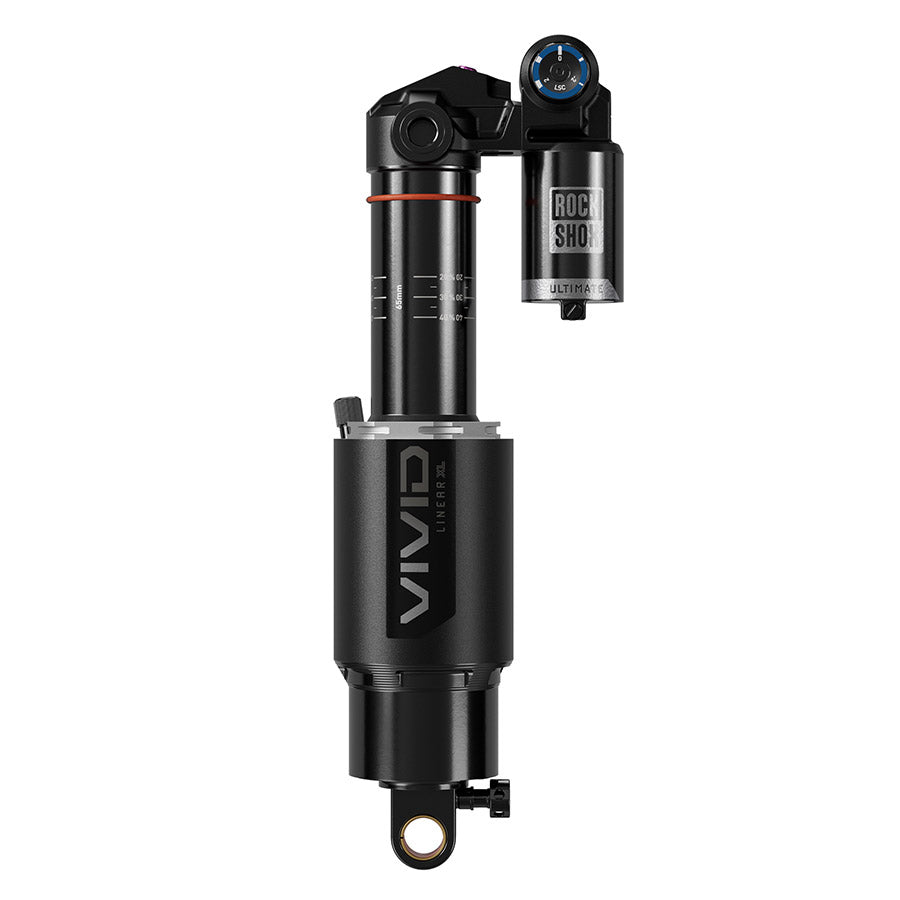 RockShox, Vivid Ultimate DH D1, Rear shock, 250x75, Shaft Eyelet: Standard, Body Eyelet: Standard, 2 Tokens, Reb55/Comp34