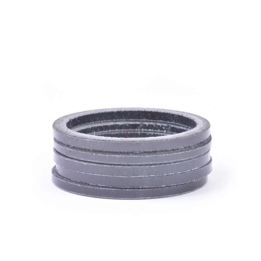 Wheels Manufacturing - Gloss Carbon Spacer Headset Spacers _ Unite - B1keparts.com