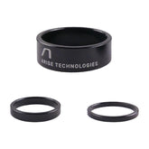 ARISE, Alloy Spacer, Headset Spacer, 1-1/8'', Alloy 6061-T6, Black