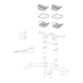 Zipp - Vuka Aero C1 Armrest Kit Handlebar Accessories _ Unite - B1keparts.com