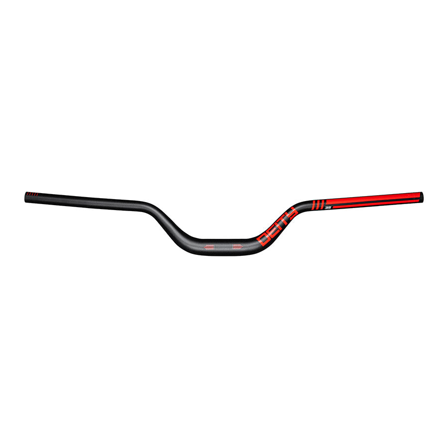 Deity Highside 35 MTB Handlebar 800mm 35mm clamp - Red - Rise 80mm