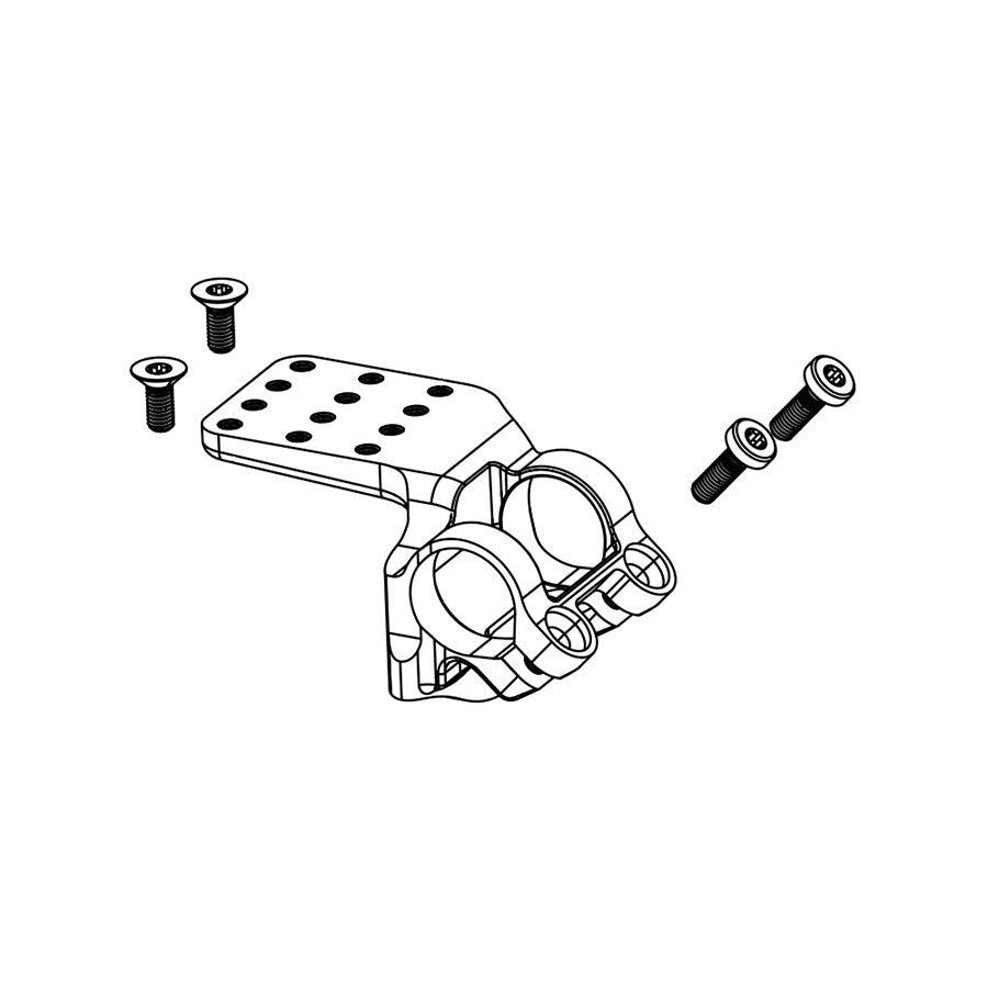 Zipp - Vuka Aero C1 Clamp & Armrest Aero / TT / Triathlon Handlebars _ Unite - B1keparts.com