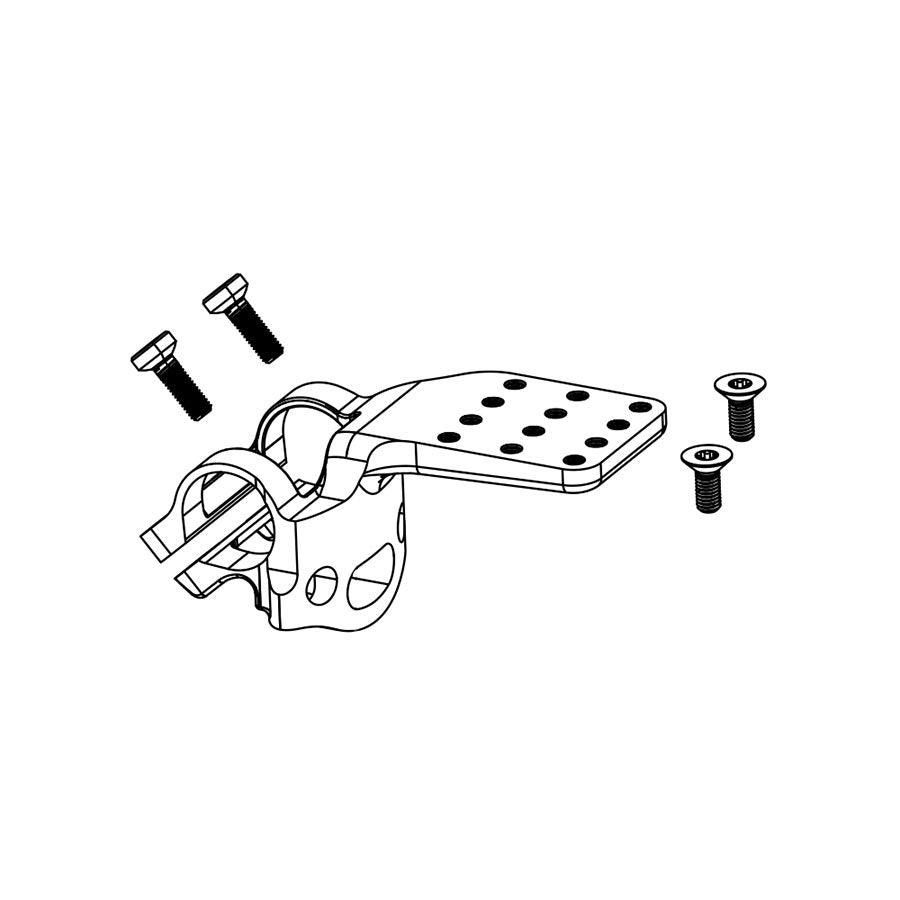 Zipp - Vuka Aero C1 Clamp & Armrest Aero / TT / Triathlon Handlebars _ Unite - B1keparts.com