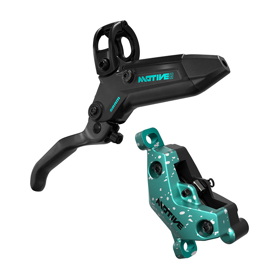 SRAM, Motive Ult A1 Expert Kit, MTB Hydraulic Disc Brake, Pair, Post mount, Blue