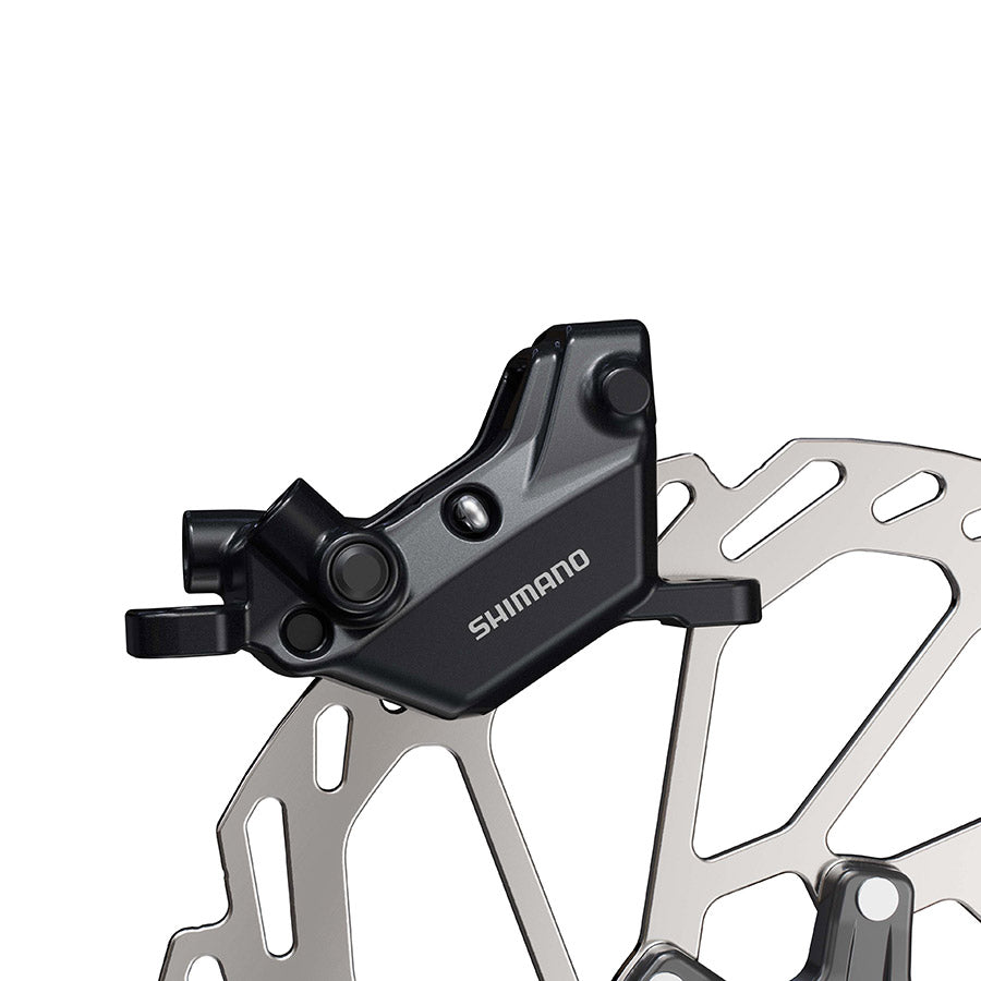 Shimano, BR-MT600, MTB Hydraulic Disc Brake, Front or Rear, Post mount, Disc: 200 or 220mm (not included), Black, EBRMT600MPRX
