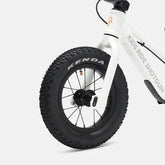 Dirt Hero, Wheel Kit, Front and Rear, 12'', Black