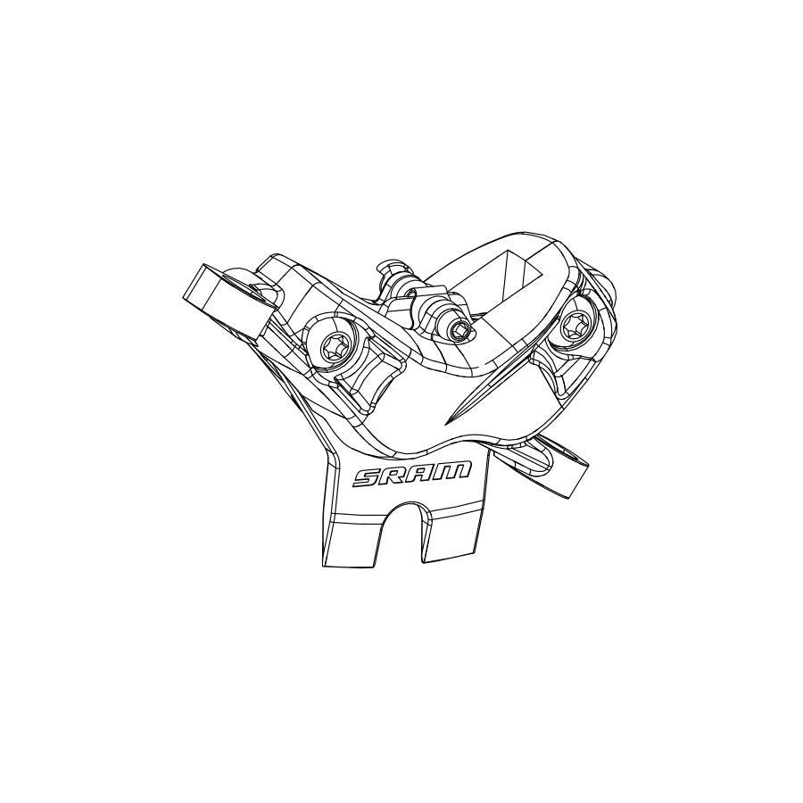 SRAM - Guide RSC Caliper Assembly Disc Brake Parts and Accessories _ Unite - B1keparts.com
