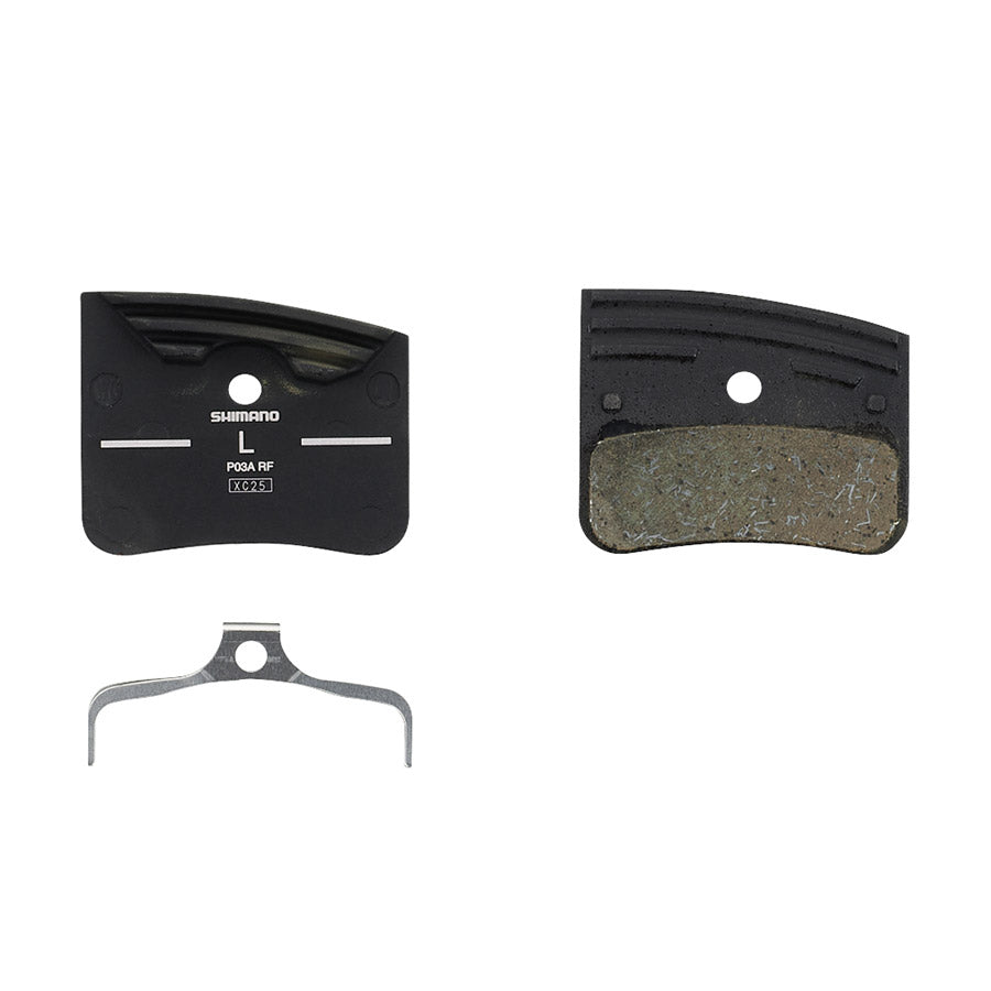 Shimano, P-Type, Disc Brake Pads, Shape: Shimano P-Type, Resin, IBPP03ARFA