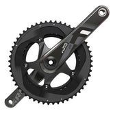 SRAM, Force22, Crankset, 11sp, 170mm, 34/50, BCD: 110, GXP, CL: 44.5mm, Black, 808g