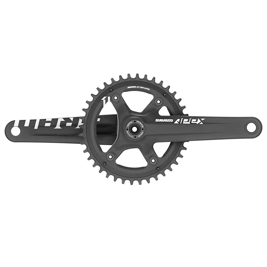 SRAM, Apex 1, Crankset, 10/11 sp., 170mm, 42T, BCD:110, GXP, 45.5mm, Black