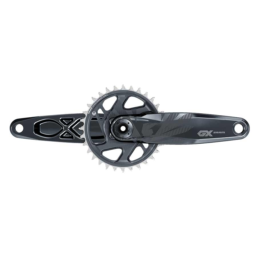 SRAM, GX Eagle DUB C1, Crankset, Speed: 11/12, Spindle: 28.99mm, BCD: Direct Mount, 32, DUB, 170mm, Black, Boost