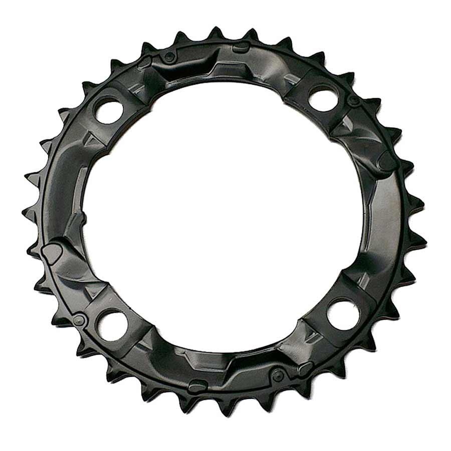 Shimano - 38T Acera FC-M361 Black Chainrings _ Unite - B1keparts.com