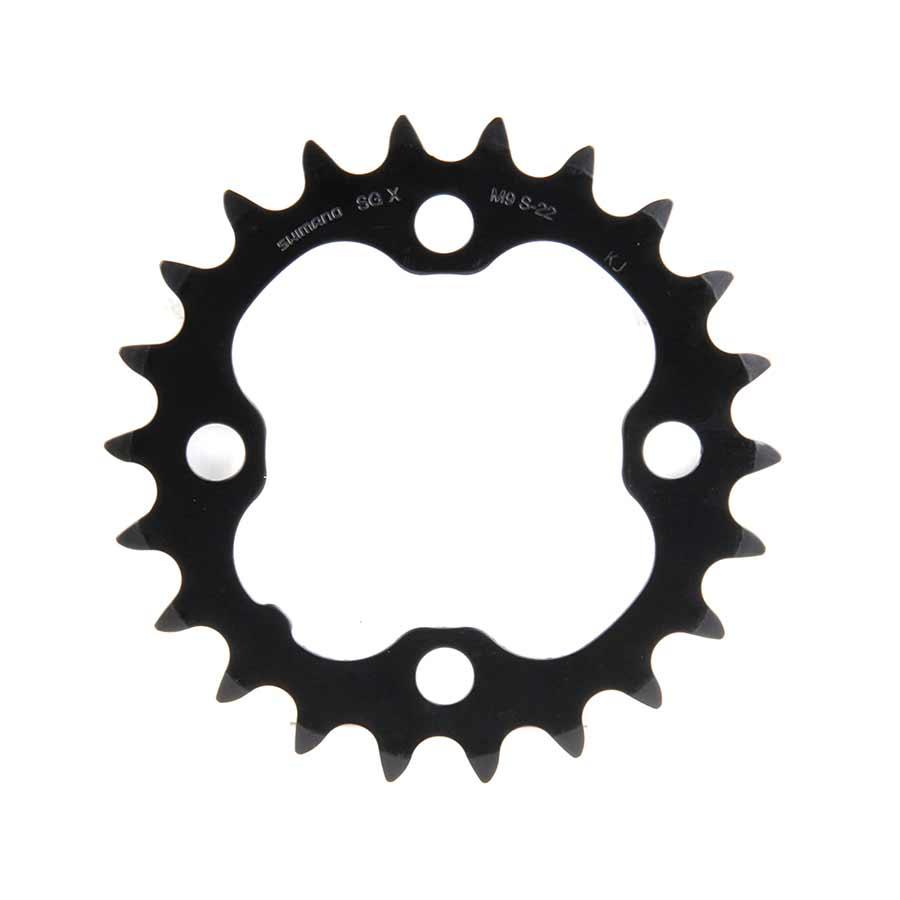 Shimano - 22T Deore FC-M590 Black Chainrings _ Unite - B1keparts.com