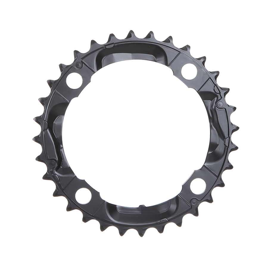 Shimano - 36T Deore FC-M590 Black Chainrings _ Unite - B1keparts.com