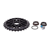 We The People, Pathfinder, Chainring, Teeth: 28, 6061-T6 Aluminum, Black