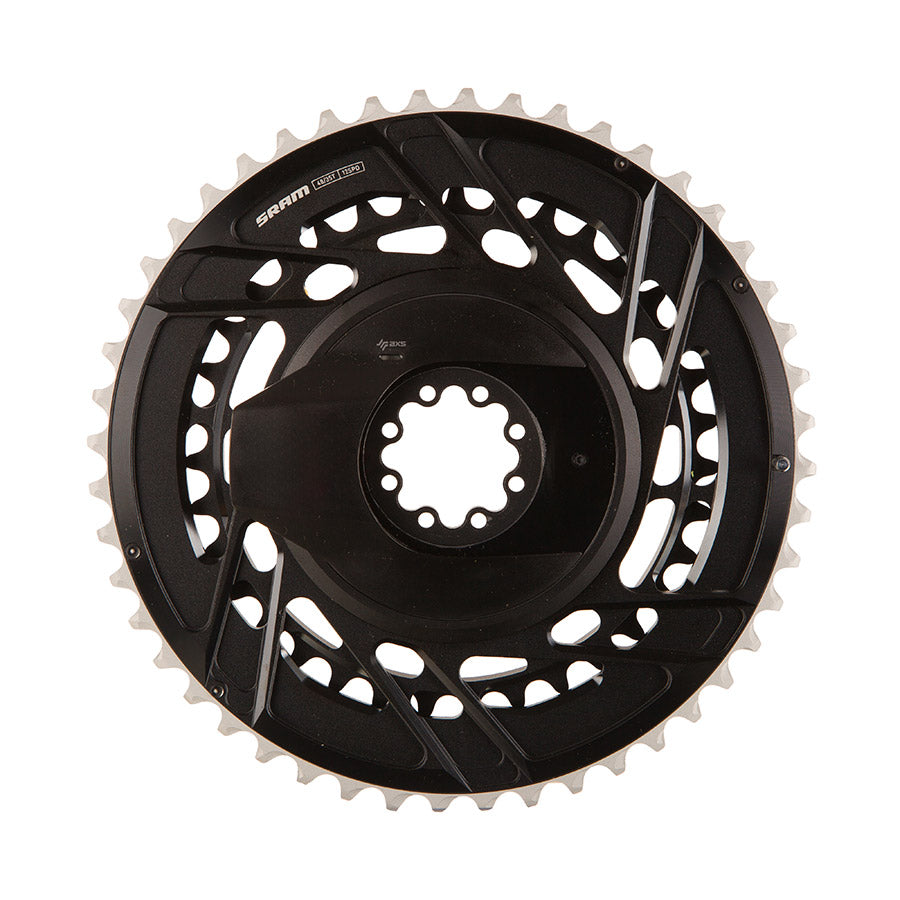 SRAM, Force E1 2x Thread Mount, Chainring, Teeth: 46/33, Speed: 12, BCD: Thread Mount, Black