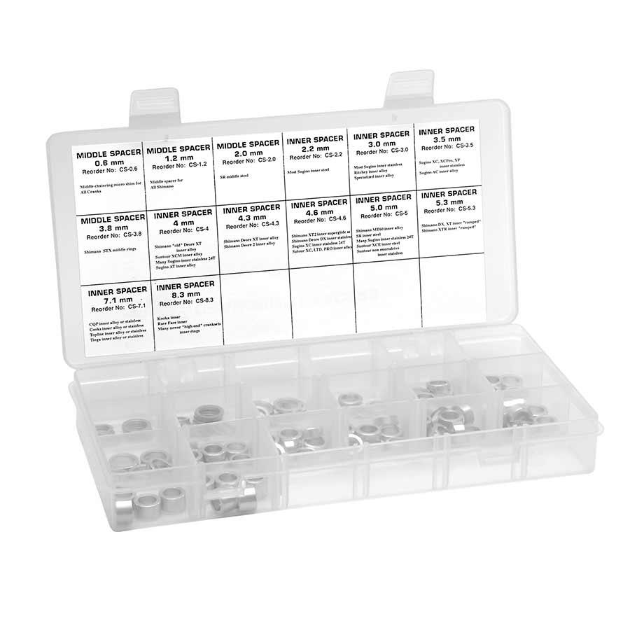 Wheels Manufacturing - Chainring Spacer Kit Chainring Hardware _ Unite - B1keparts.com