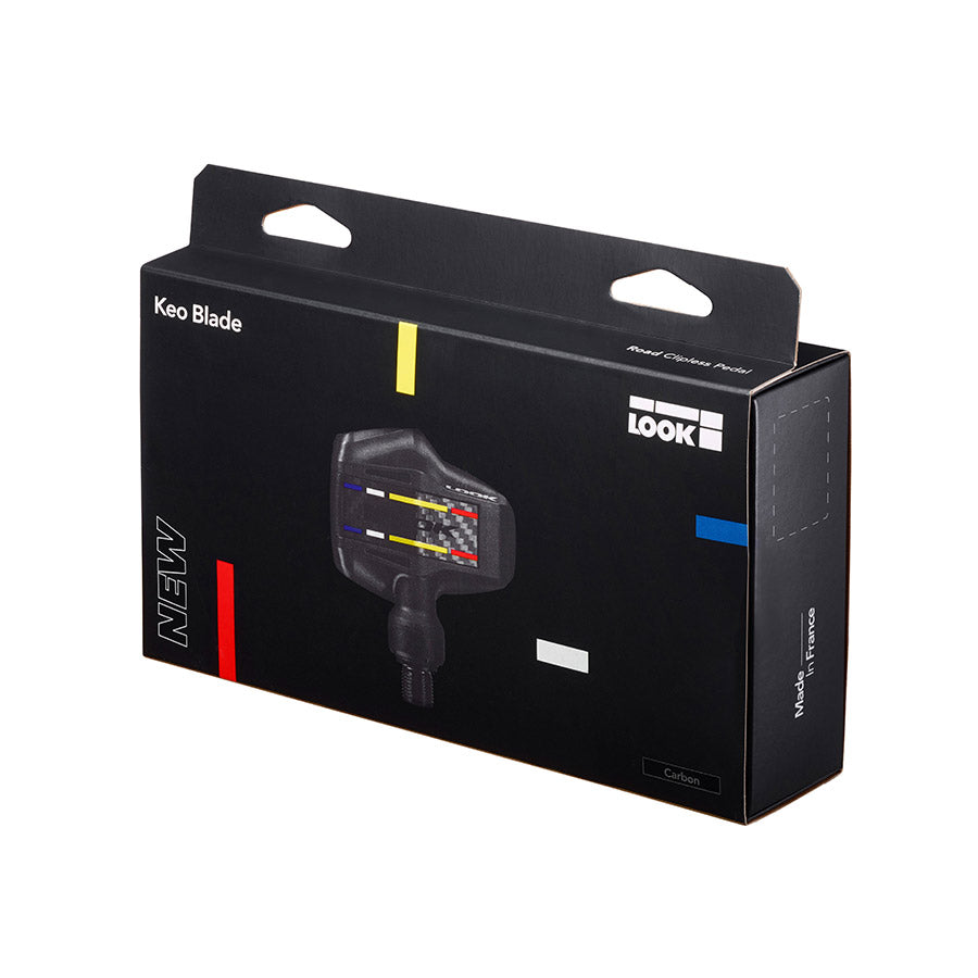 Look, Keo Blade 12, Pedals, Body: Carbon, Spindle: Cr-Mo, 9/16'', Black, Pair