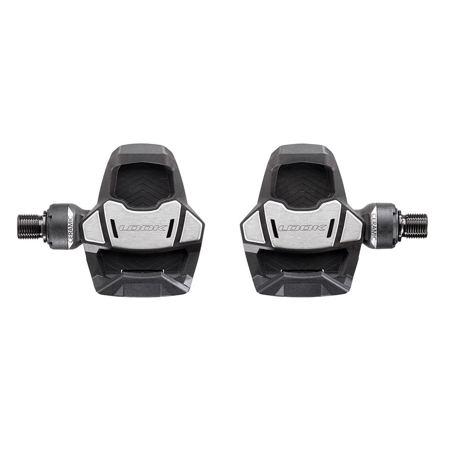 Look, Keo Blade Ti Ceramic 12, Pedals, Body: Carbon, Spindle: Titanium, 9/16'', Black, Pair