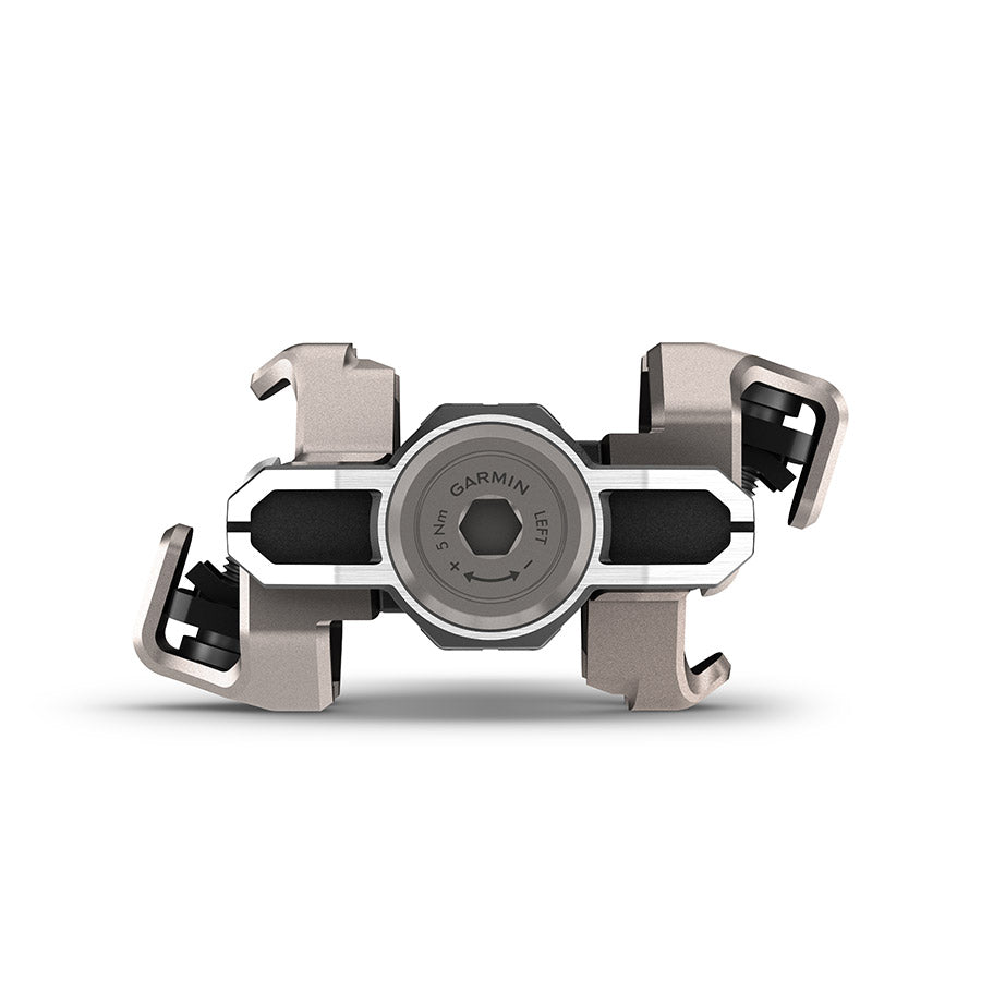 Garmin, Rally XC-110, Pedals, Body: Carbon, Spindle: Stainless Steel, Black, Single Sided