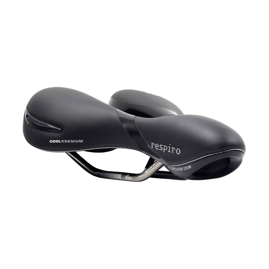 Selle Royal, Respiro Athletic Stracciatella, Saddle, 279 x 159mm, Unisex, 429g, Black