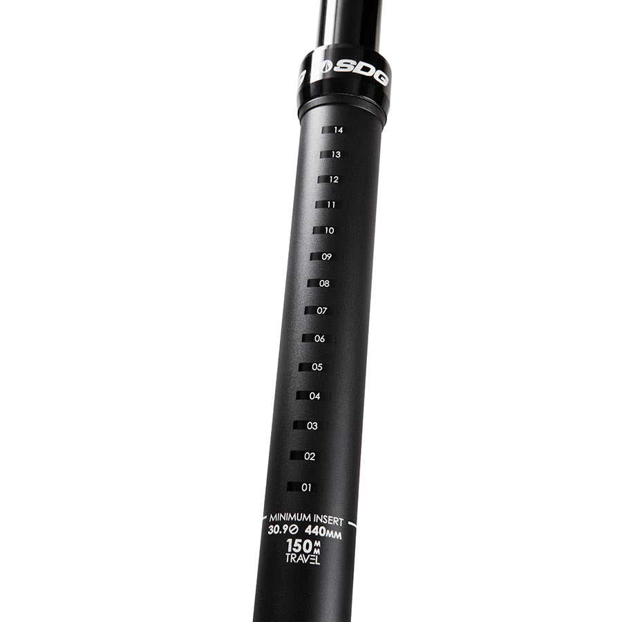 SDG Components, Tellis, Dropper Seatpost, 30.9mm, 480mm, Travel: 170mm, Offset: 0mm, Remote: On handlebar