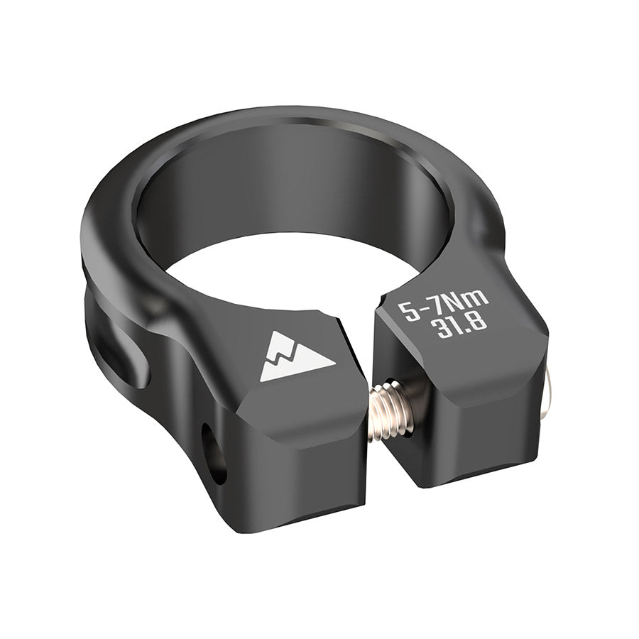 Wheels Manufacturing, Seatpost Collar, Seatpost Clamp, 28.6mm, Black