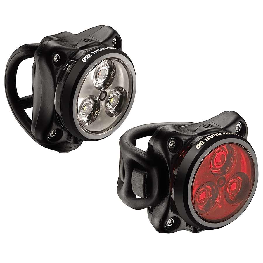 Lezyne, Zecto Drive, Light, Set, Black