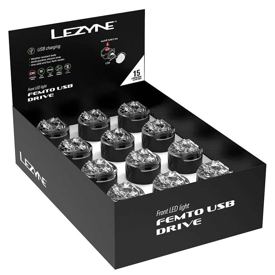 Lezyne - Femto USB Drive Box Set Lights _ Unite - B1keparts.com