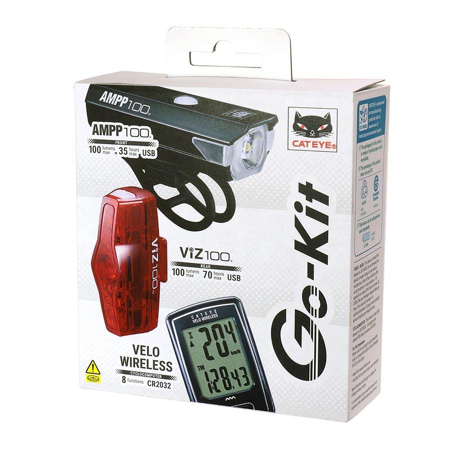 CatEye - Velo Wireless/AMPP 100/ViZ 100 Lights _ Unite - B1keparts.com