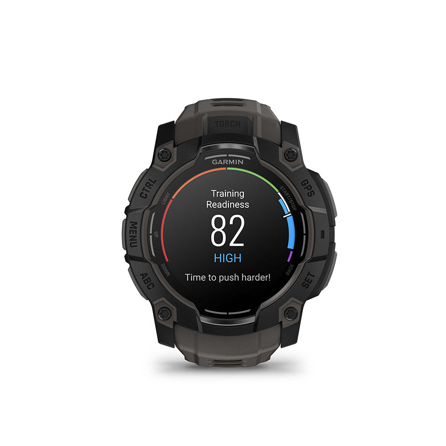 Garmin, Instinct 3 50mm AMOLED, Watch, Watch Color: Neo Tropic, Wristband: Twilight - Silicone
