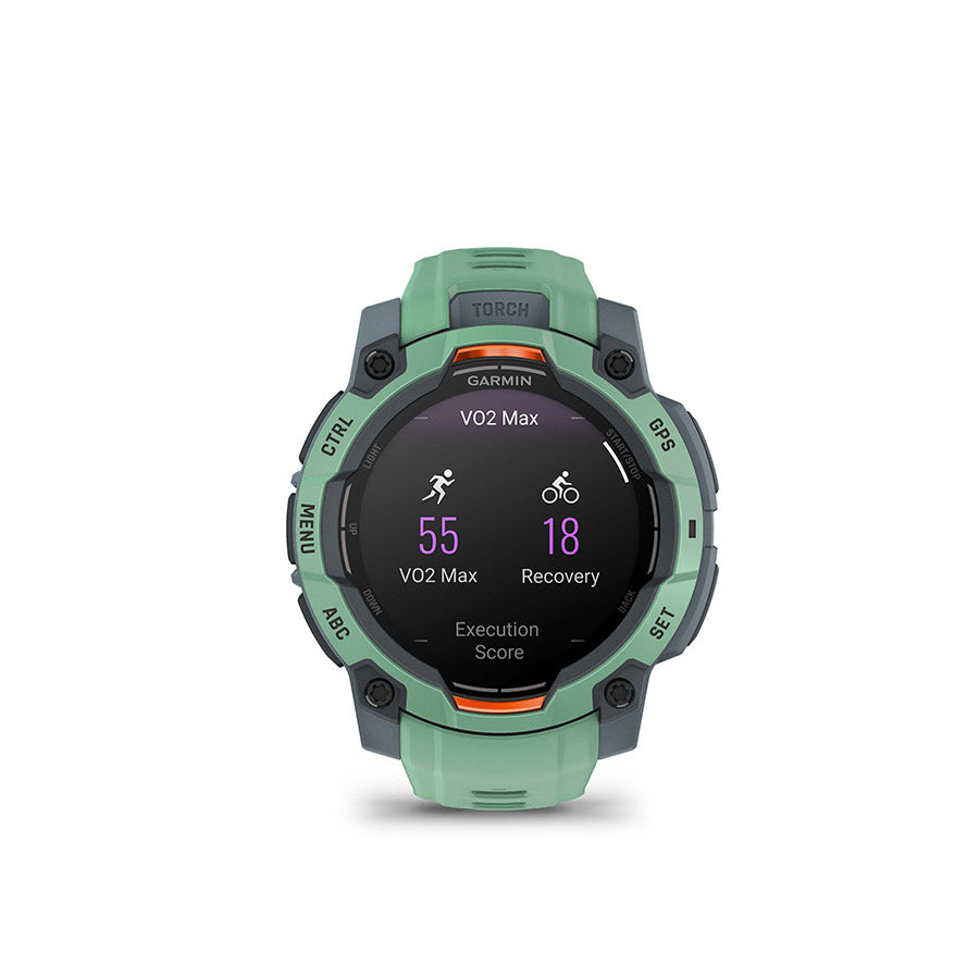Garmin, Instinct 3 45mm AMOLED, Watch, Watch Color: Neo Tropic, Wristband: Neo Tropic - Silicone