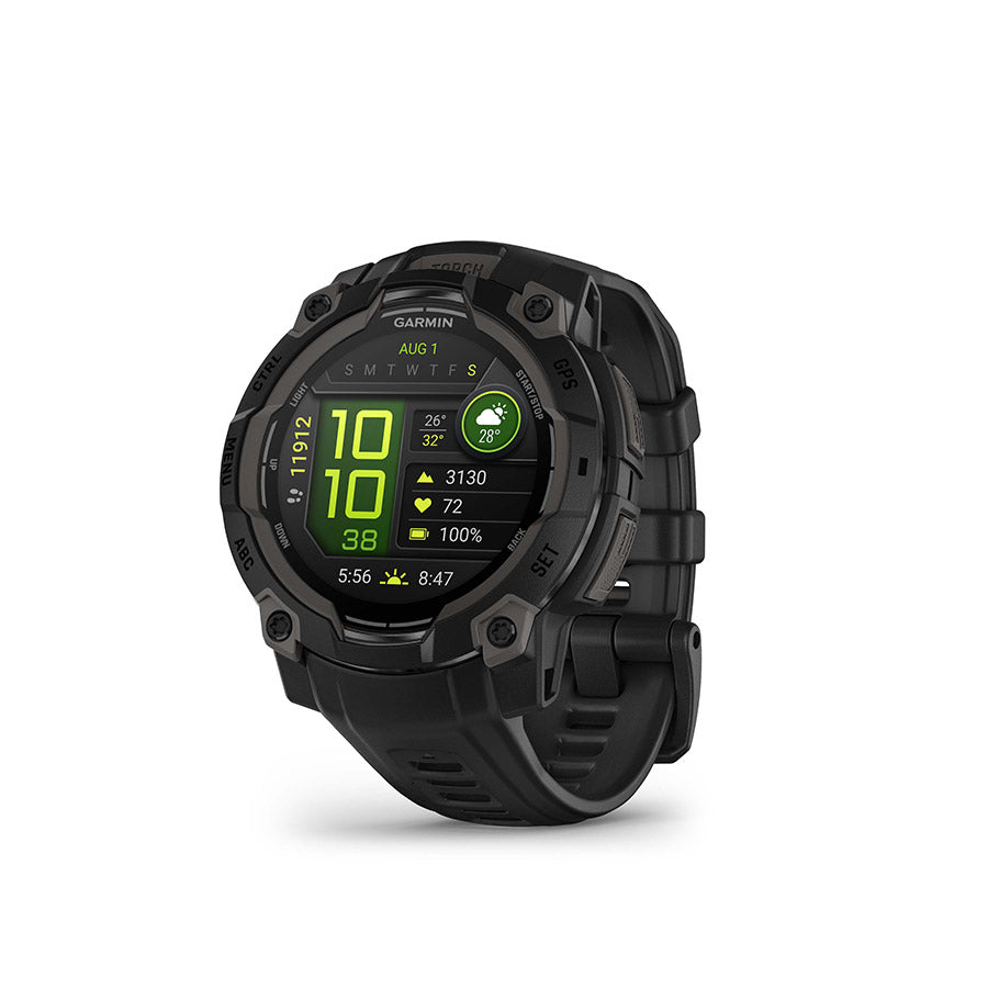 Garmin, Instinct 3 45mm AMOLED, Watch, Watch Color: Neo Tropic, Wristband: Neo Tropic - Silicone