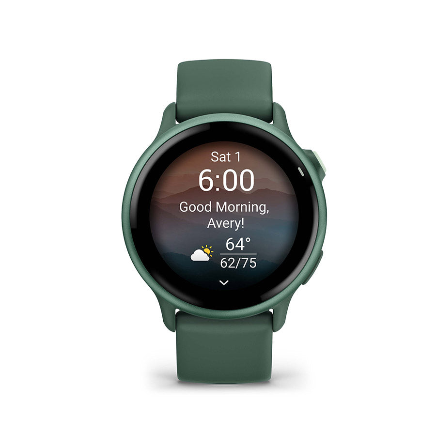 Garmin, vivoactive 6, Watch, Watch Color: Slate, Wristband: Black - Silicone