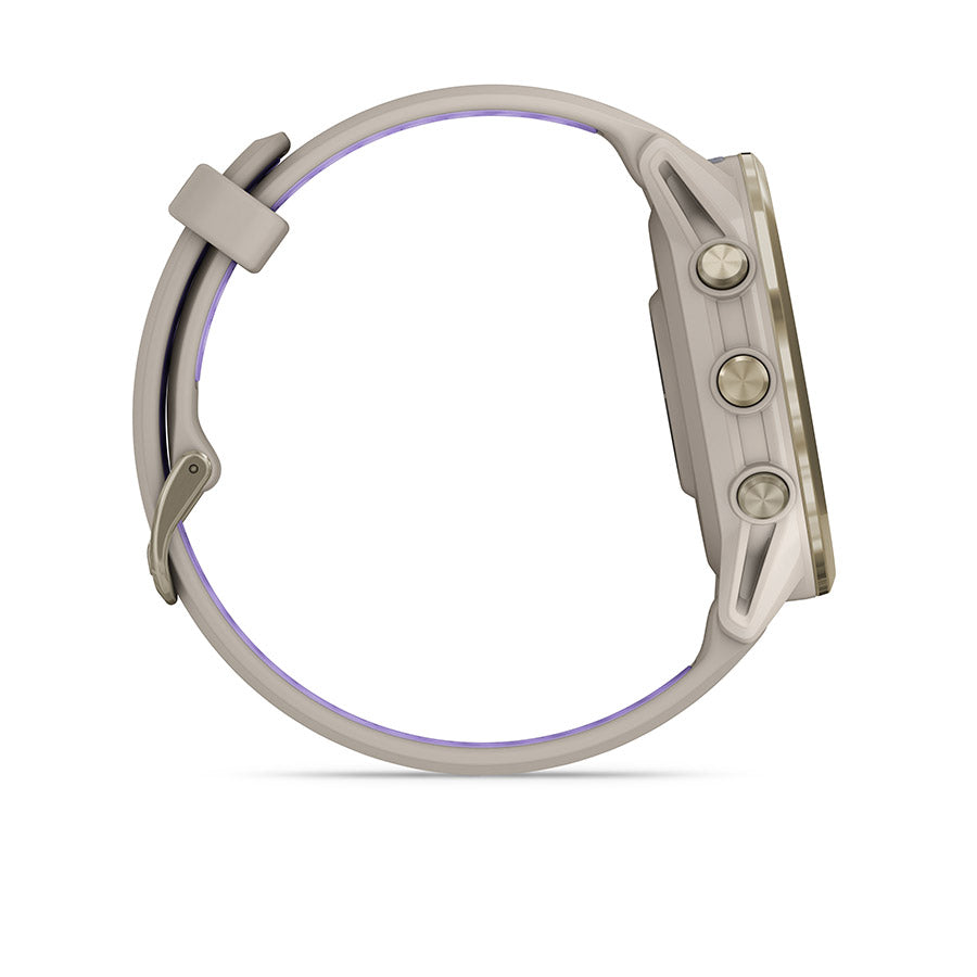 Garmin, Forerunner 970, Watch, Watch Color: Black, Wristband: Black/Translucent Whitestone- Silicone