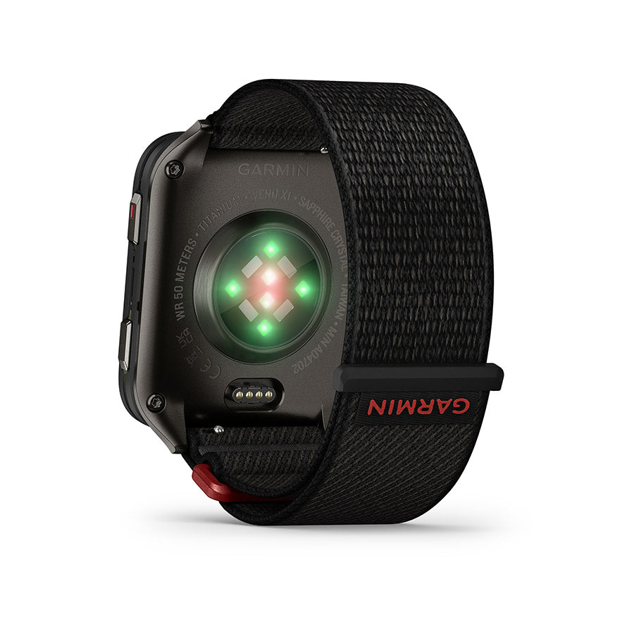 Garmin, Venu X1, Watch, Watch Color: Black, Wristband: Black - Nylon