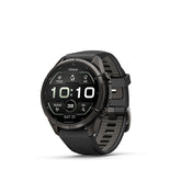 Garmin, fenix 9 Pro 43mm, Watch, Watch Color: Titanium, Wristband: Shell Pink/ Autumn Orange - Silicone