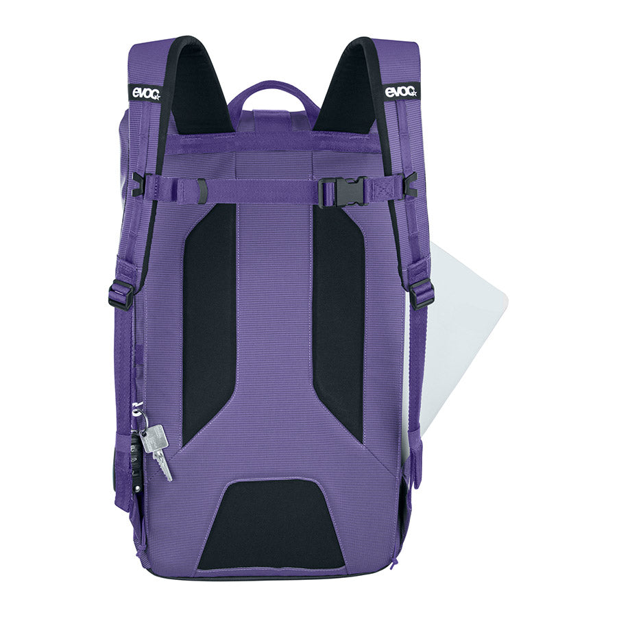 EVOC, Duffle Backpack 26, 26L, Violet/Black