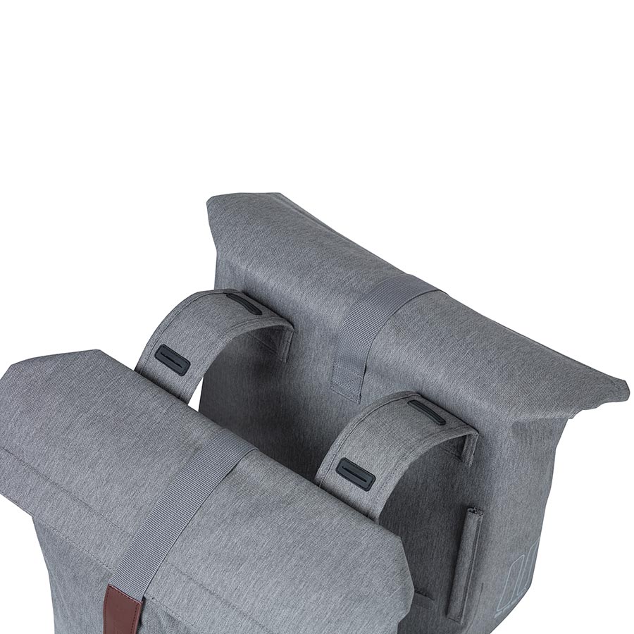 Basil, City, Pannier, 28L, Grey